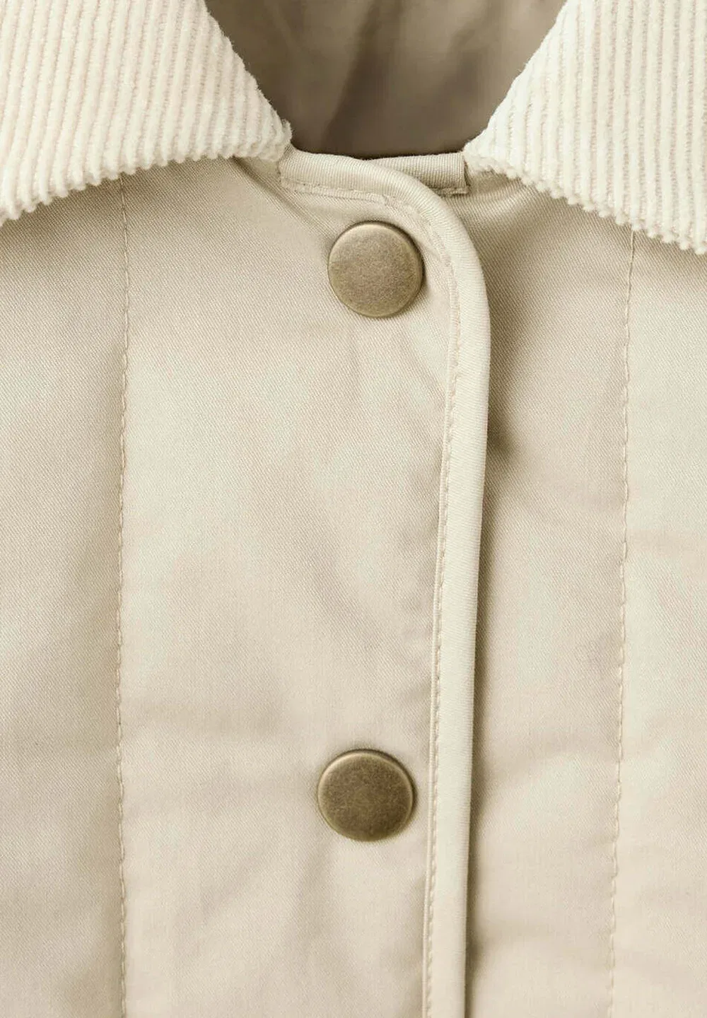 Детская легкая куртка Mango Kids, Beige — фото 3