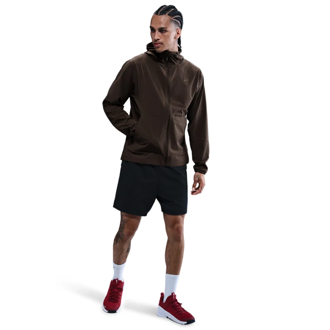 Мужская куртка с водоотталкивающим покрытием Nike Unlimited, Baroque Brown/Baroque Brown/Black — фото 3
