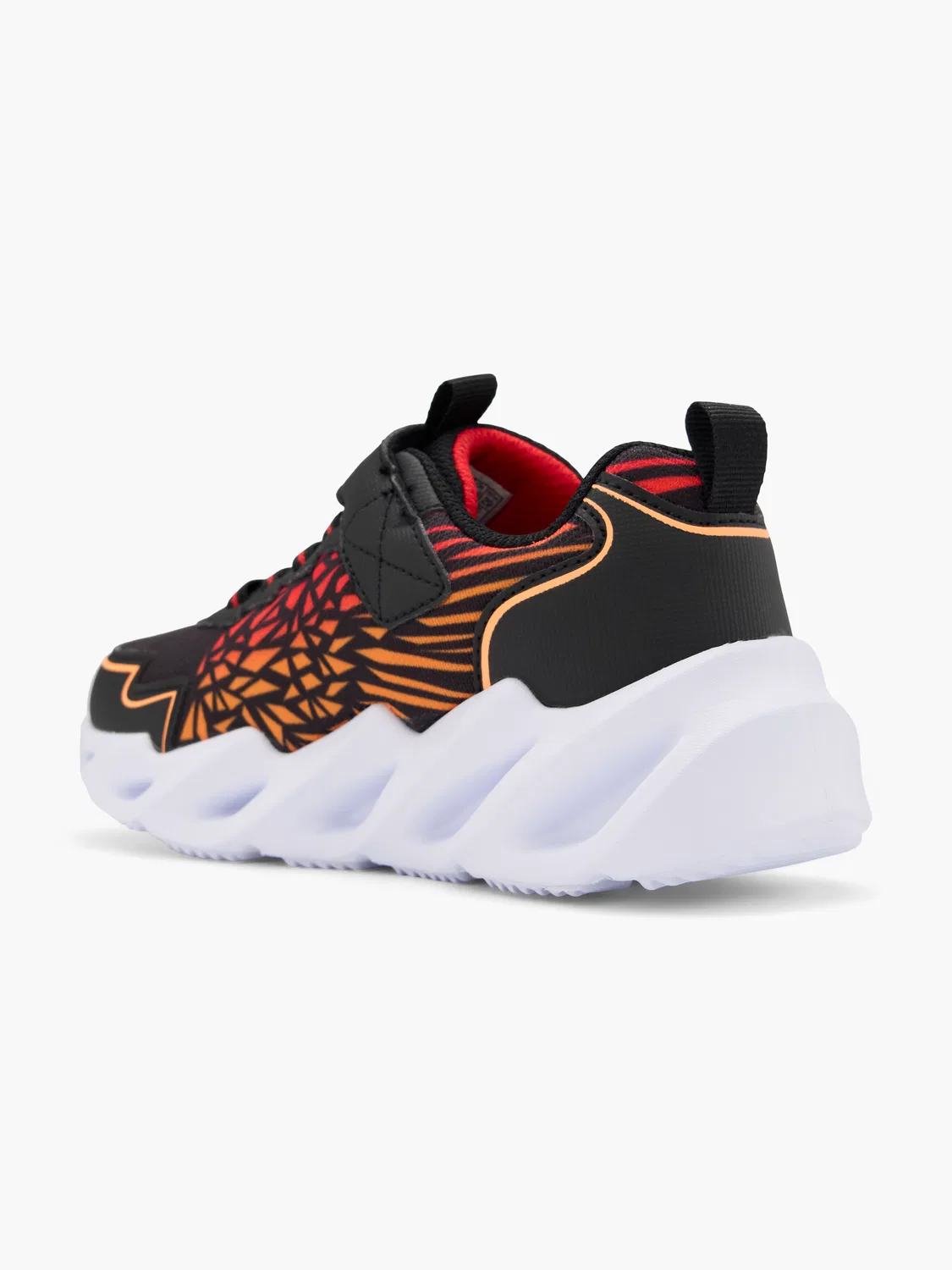 Детские кроссовки с подсветкой Skechers Shark Bots, черный — фото 3