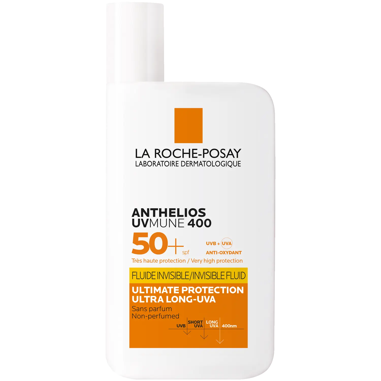 

La Roche-Posay Anthelios UVmune 400 невидимый флюид для лица с фильтром SPF50+, 50 мл
