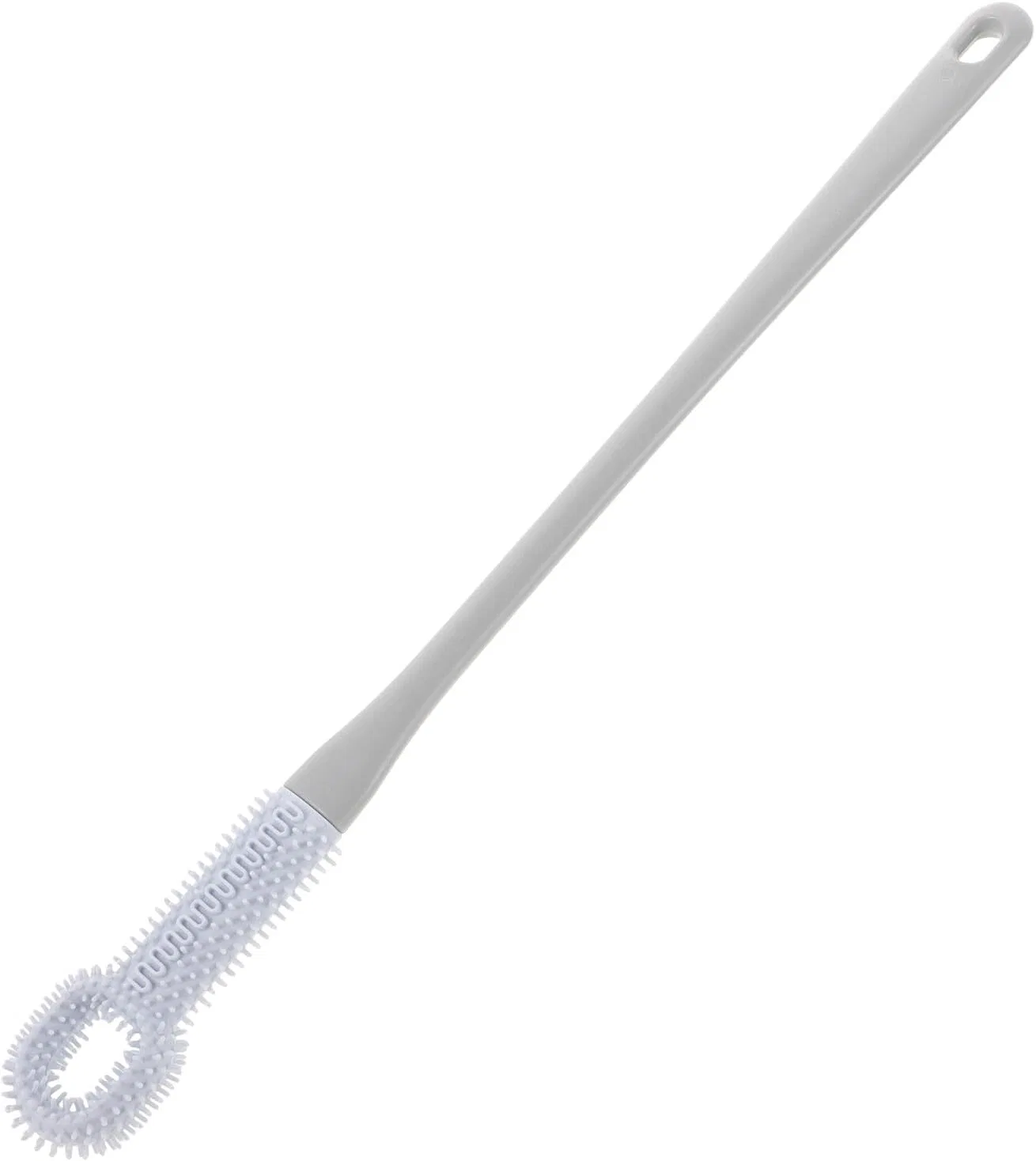 Щетка для ног с длинной ручкой, MAGICLULU, 1 шт, 39.5x3.5x1 см, Голубой