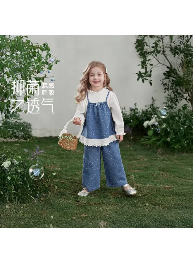 Комплект детский с принтом New spring collection girls' three-piece set fashion mid-kids Jellybaby — фото 3