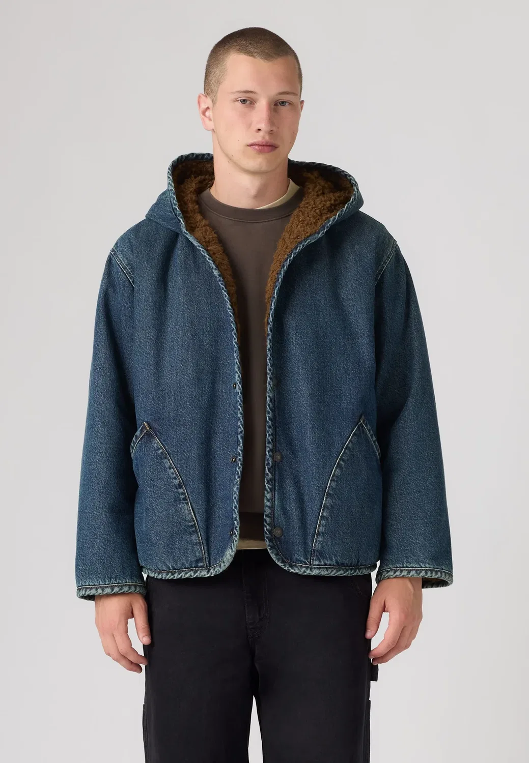 Куртка-Худи Deck из искусственного меха - зимняя куртка Levi'S, Supermax Time — фото 2