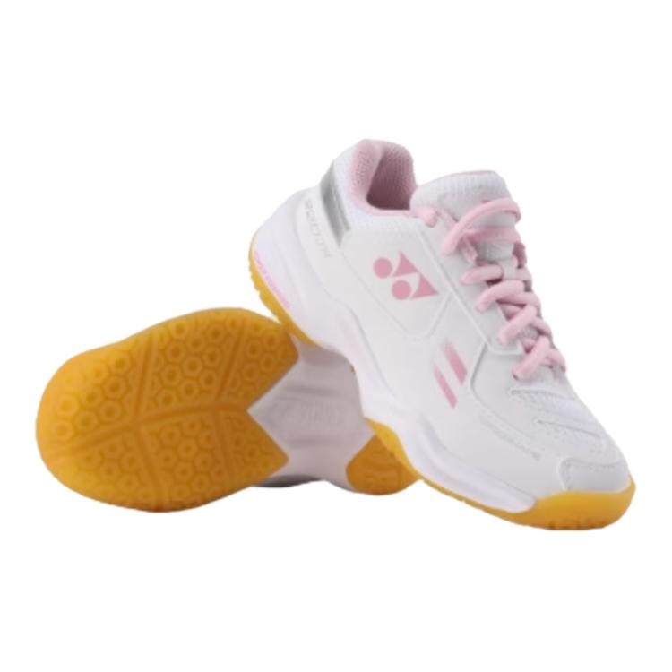 Детские кроссовки Kids Low-top Белый/Розовый Yonex, розовый — фото 3