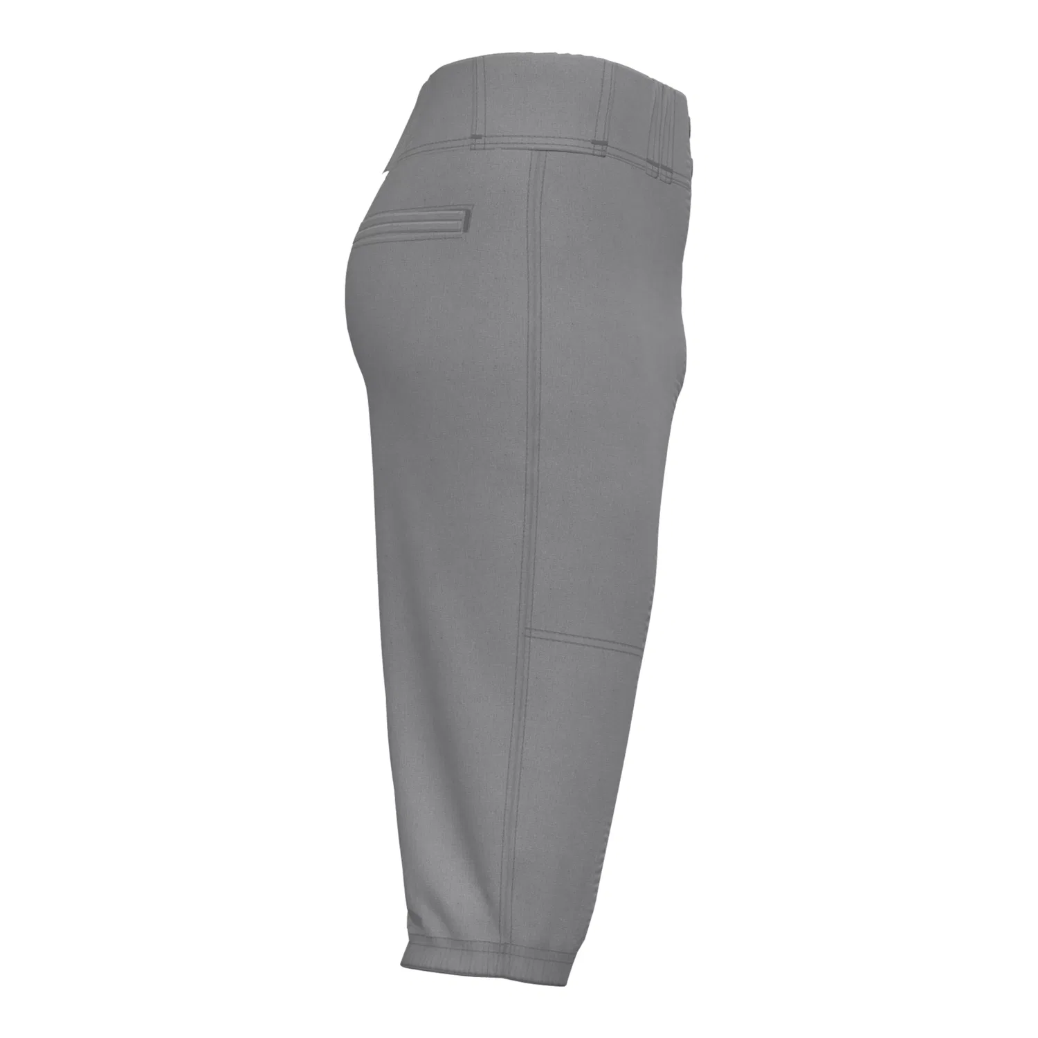 Детские спортивные бриджи с влагоотводящей тканью Adversary 2 Knicker Solid Athletic New Balance, Gray — фото 3