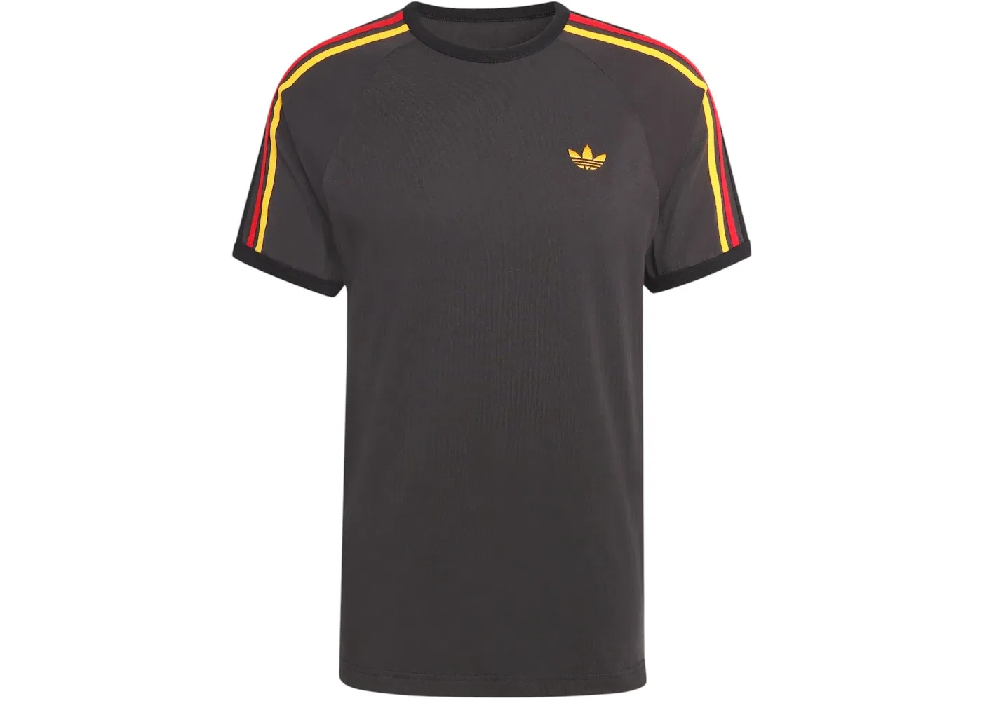 Мужская футболка с принтом Tee Adidas, Utility Black Collegiate Gold Power Red