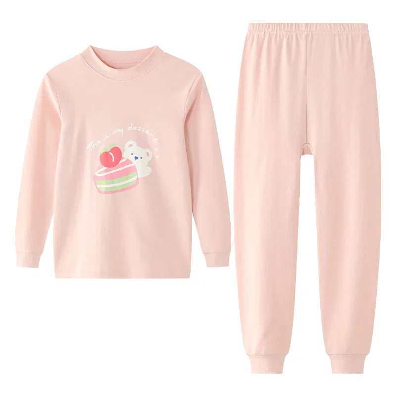 Детский комплект нижнего белья для девочек Red Bean, Orange Pink
