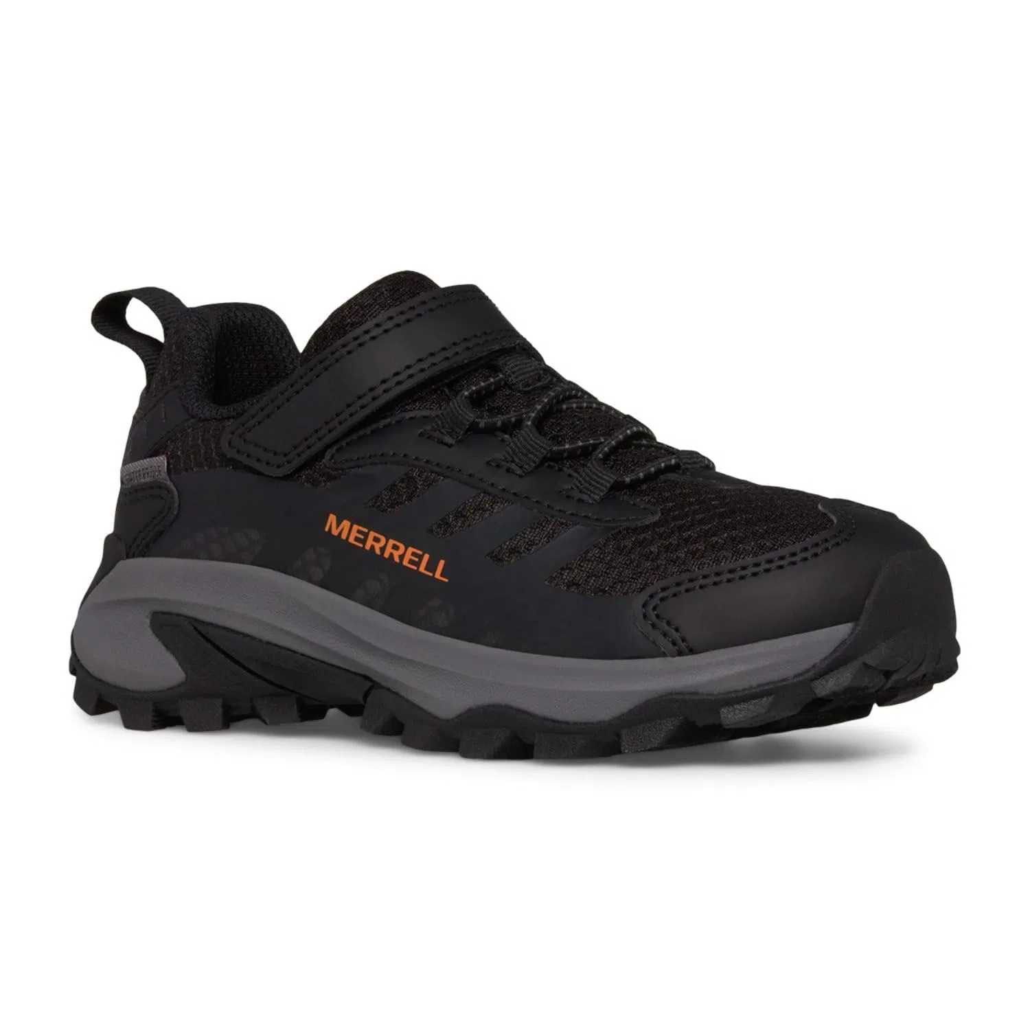 Детские водонепроницаемые ботинки для треккинга с закрытой пяткой Moab Flight Merrell, Nero