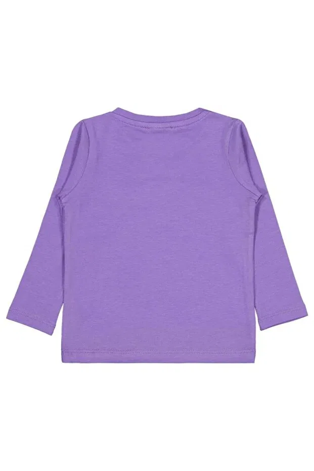 Детские свитшот для девочек с принтом Unicorn printed Civil Girls, Purple — фото 2