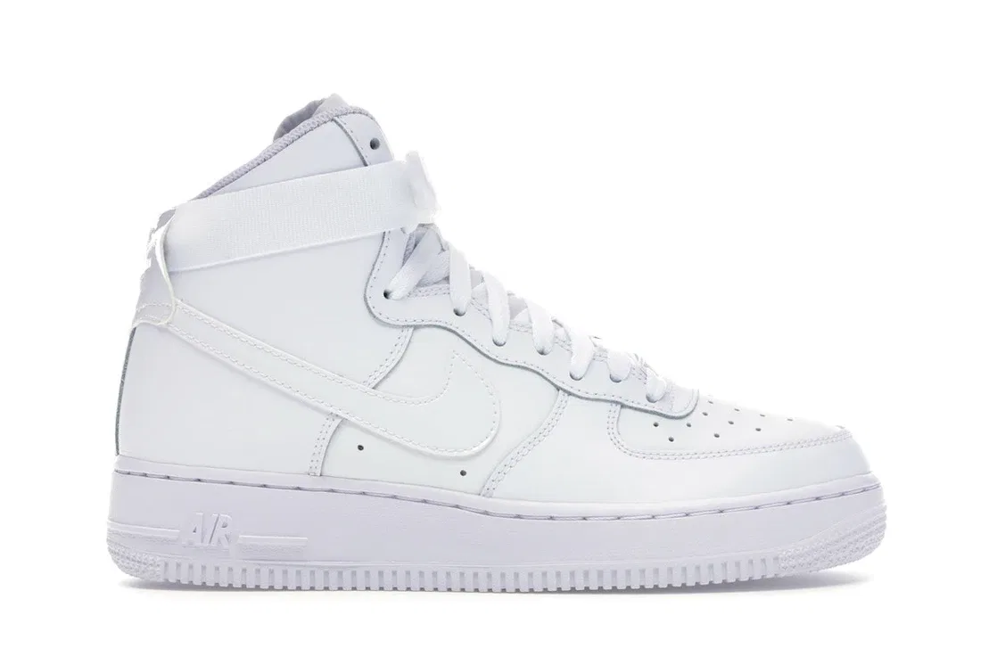 Детские кроссовки с высоким верхом Nike Air Force 1 High, White/White