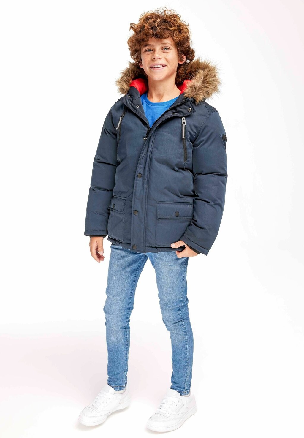 

Зимнее пальто STANDARD MINOTI, цвет dark blue red