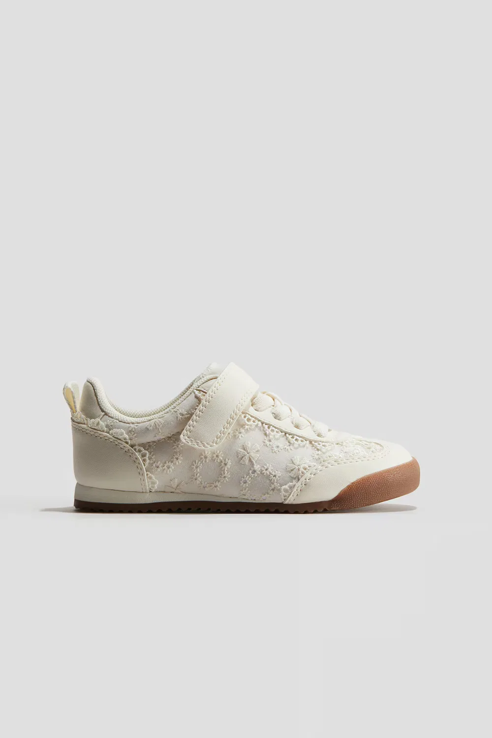 Кроссовки со шнуровкой H&M, Cremefarben