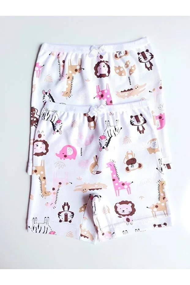 Детские боксеры для девочек хлопковые 2-pack Çebikids, Patterned — фото 3