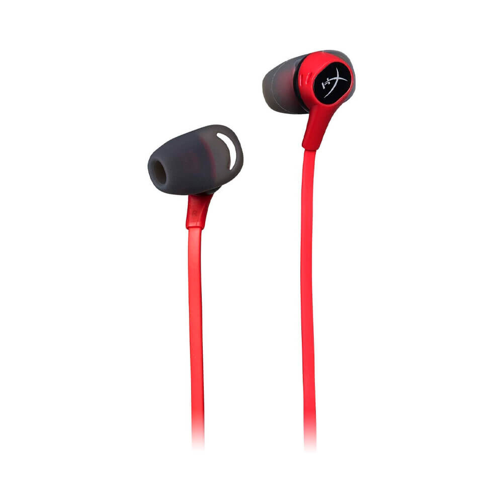 

Наушники с микрофоном HyperX Cloud Earbuds, чёрный/красный