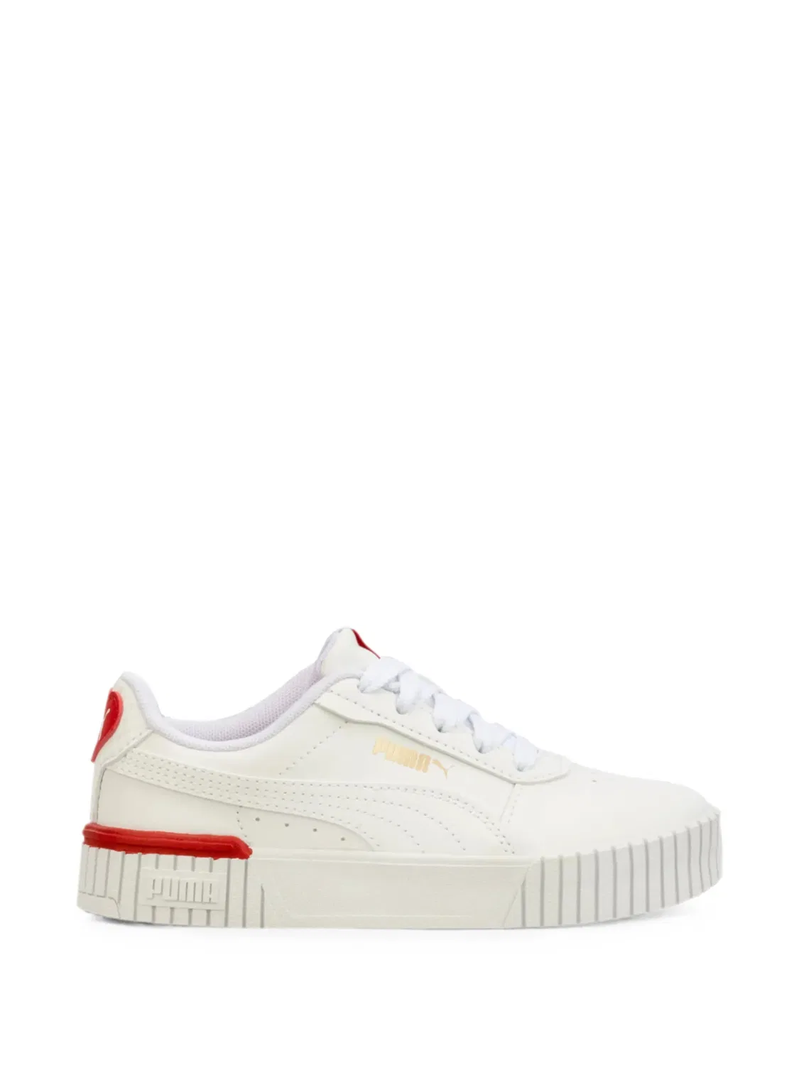 Кеды Carina 2.0 Red Thread Puma Kids, белый — фото 2
