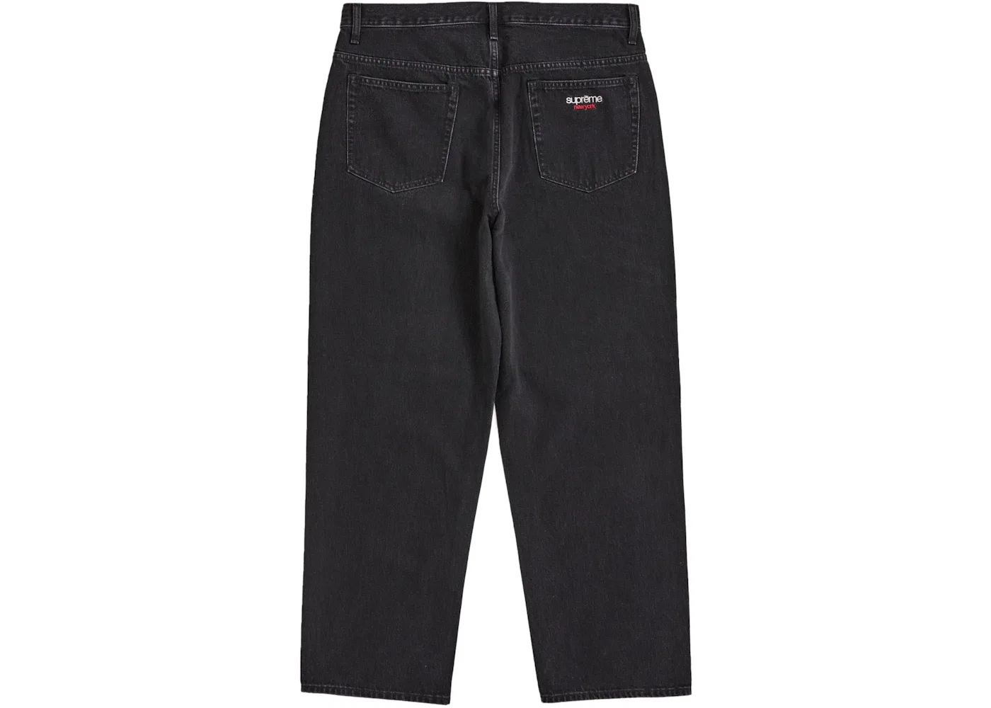Мужские джинсы Supreme Baggy Jean (SS25), Black — фото 2
