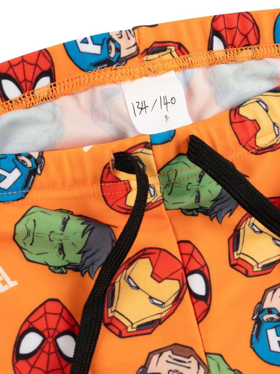 Плавки Marvel Avengers оранжевого цвета — фото 3
