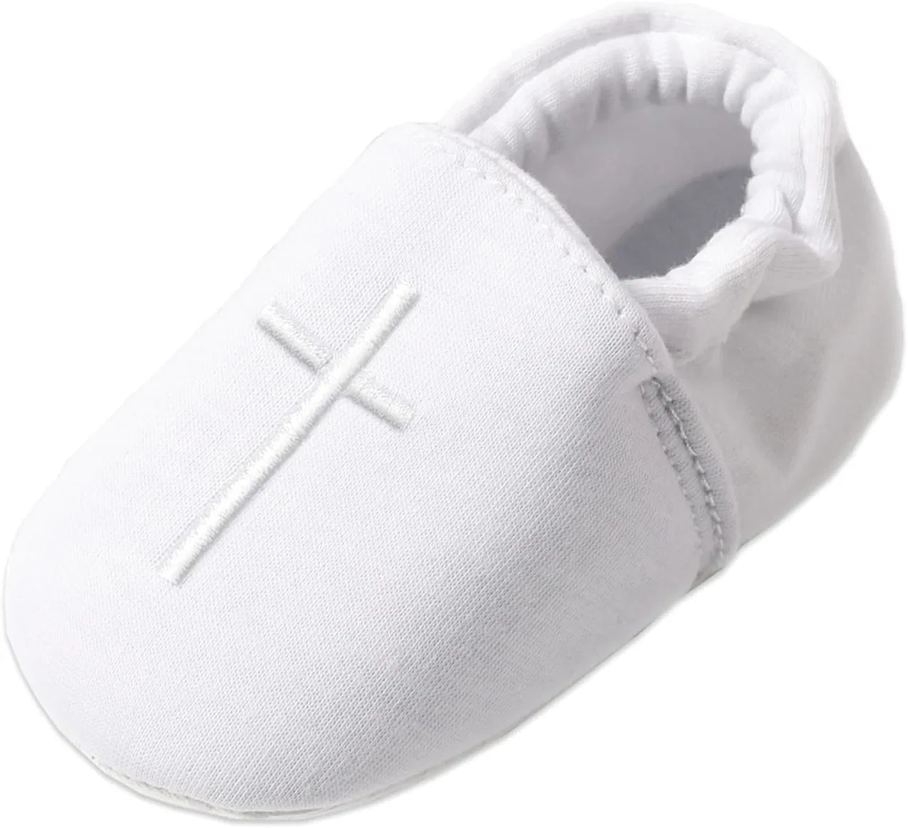 Детские кроссовки для крещения для мальчиков с мягкой подошвой AGJ, White Shoes