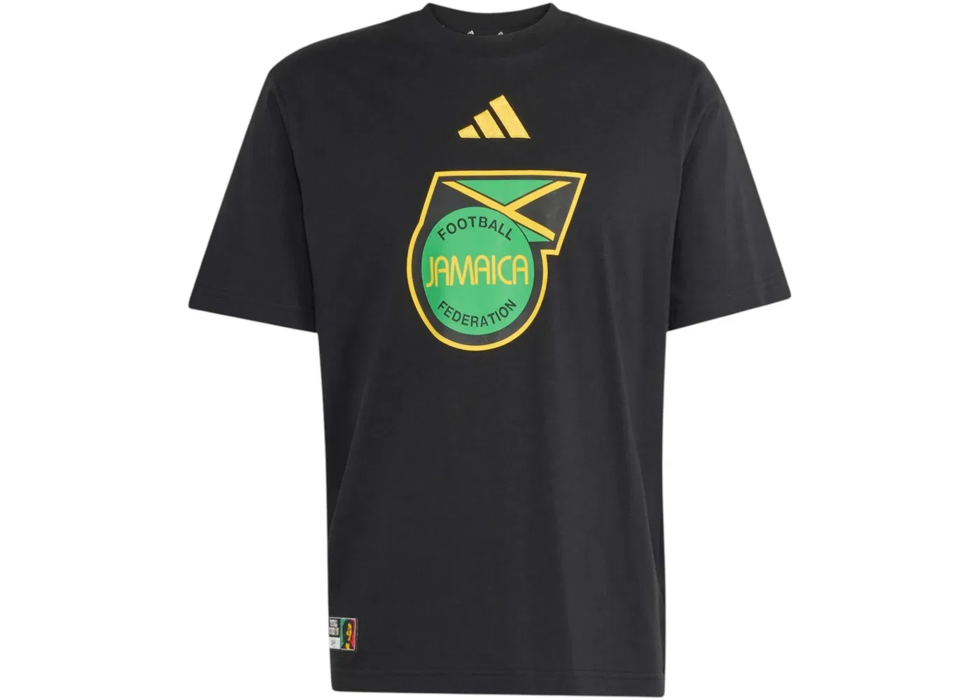 Мужская футболка с принтом Bob Marley DNA Adidas, Black