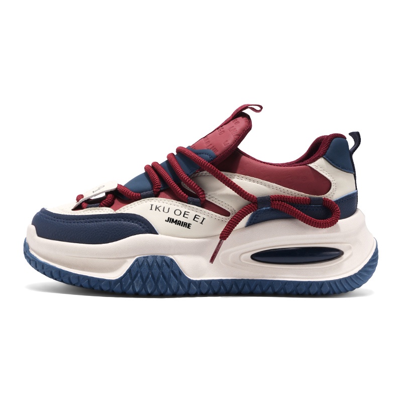 

Низкие массивные кроссовки мужские King Jinmai, Blue Red