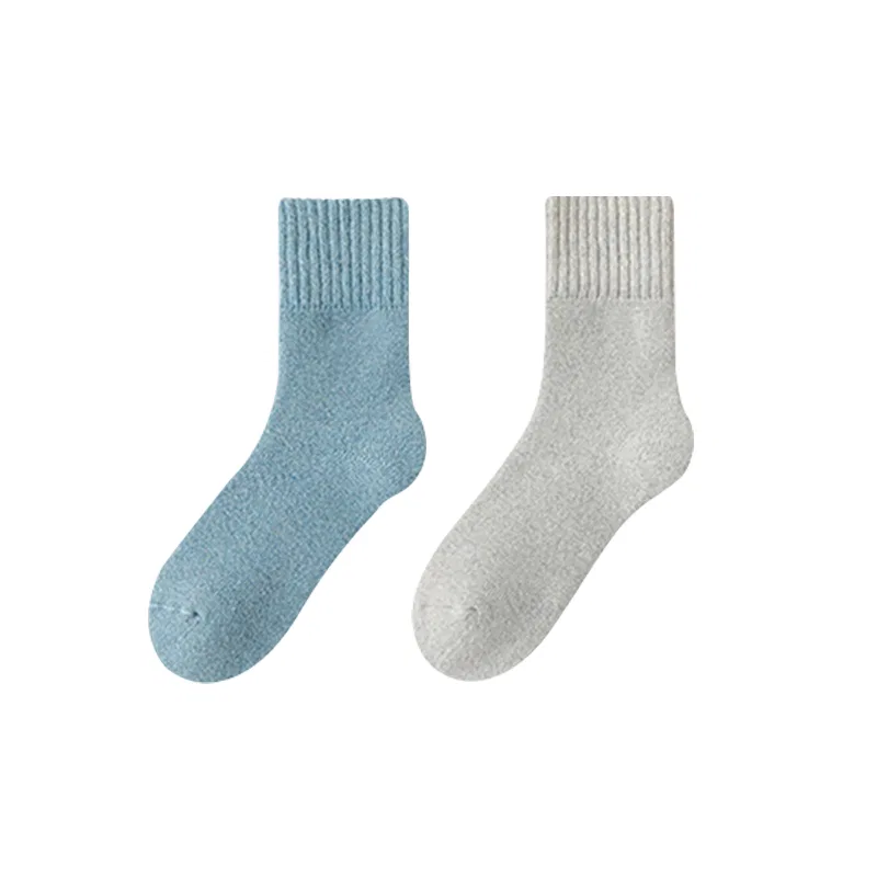 Детские носки с длинным голенищем [2 Pack] Dark Blue+Gray MIIOW