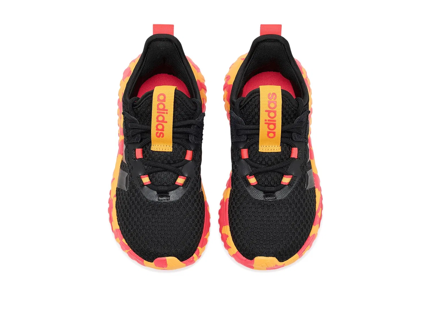 Кроссовки Kaptir 4.0 (для маленьких и больших детей) Adidas Kids, Black/Black/Lucid Red — фото 3