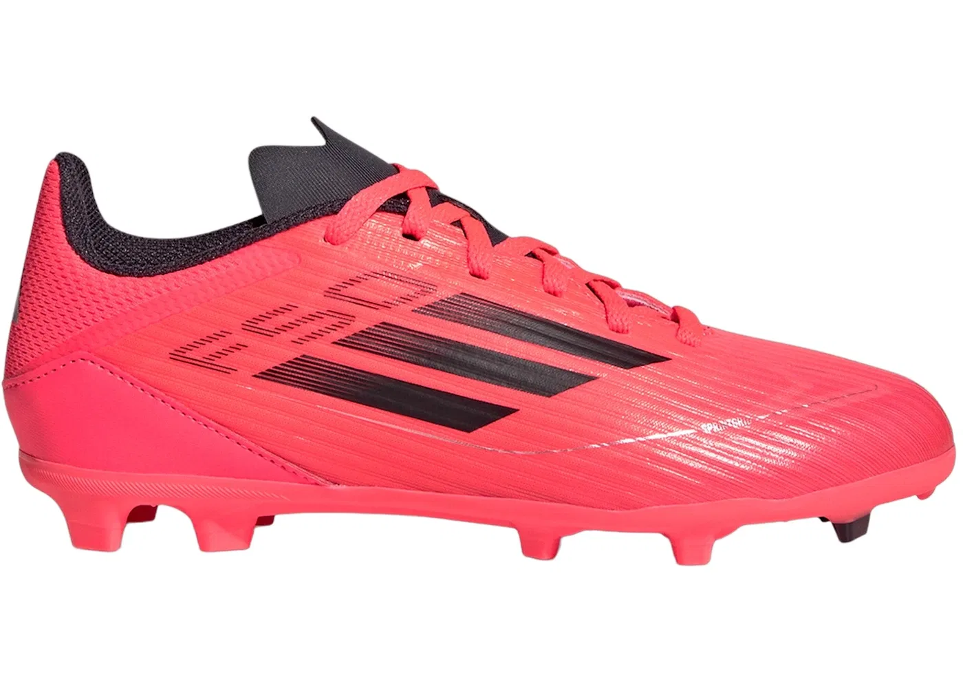 Детские бутсы с шипами F50 League Firm/Multi-Ground Adidas, Turbo Aurora Black Platinum Metallic
