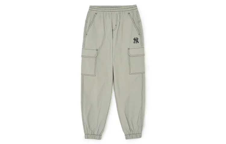 Детские карго-брюки для мальчиков с принтом SS24 Casual Pants Kids' MLB KIDS, Gray Green