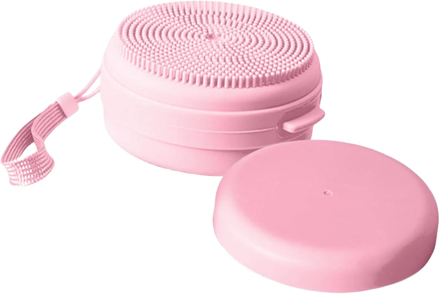 Силиконовая щетка для тела с дозатором для мыла, Genérico, 1 шт, Rosa