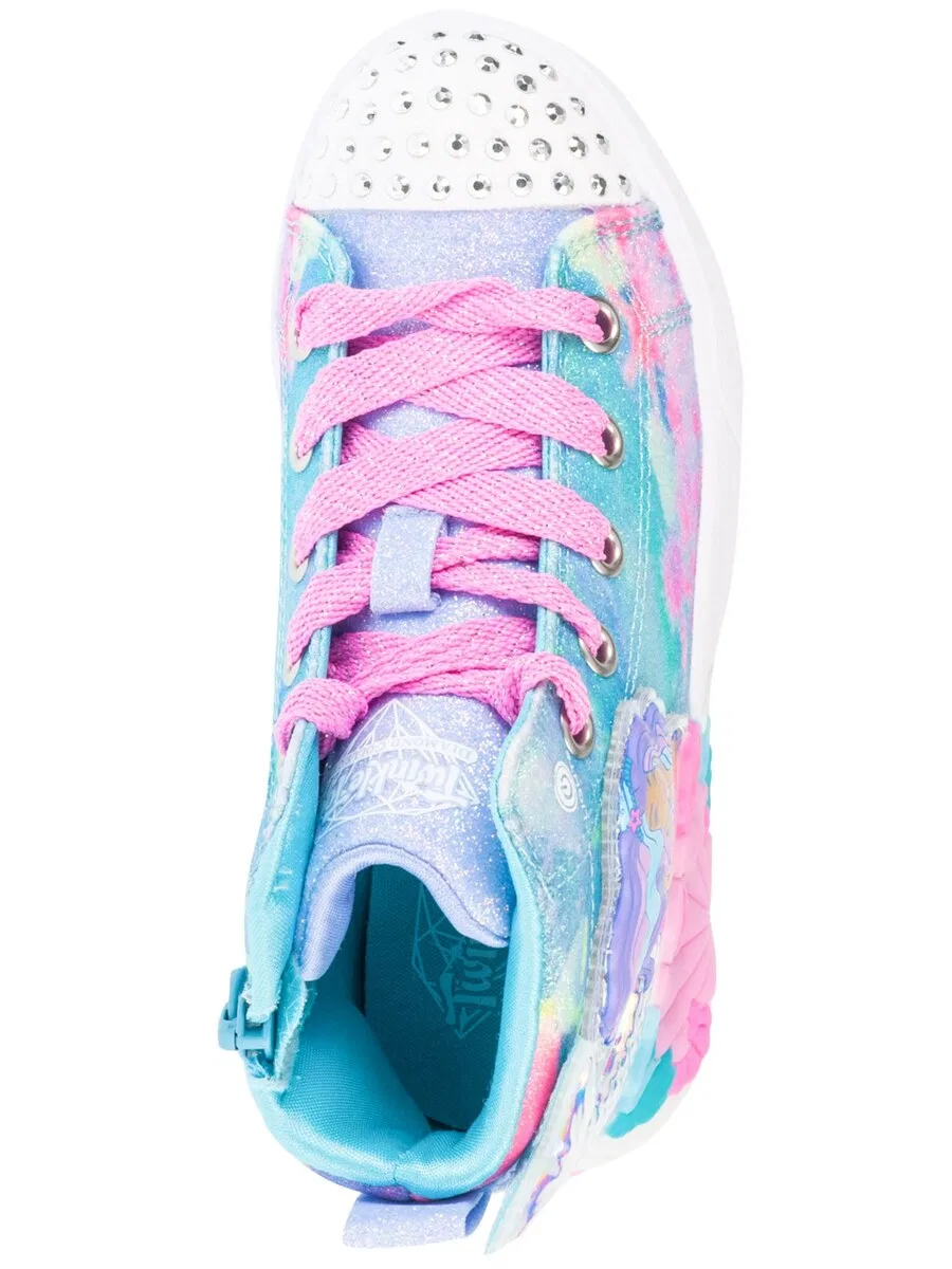 Кроссовки SKECHERS 'Seashell Magic - Mermaid Sea' синего цвета — фото 4