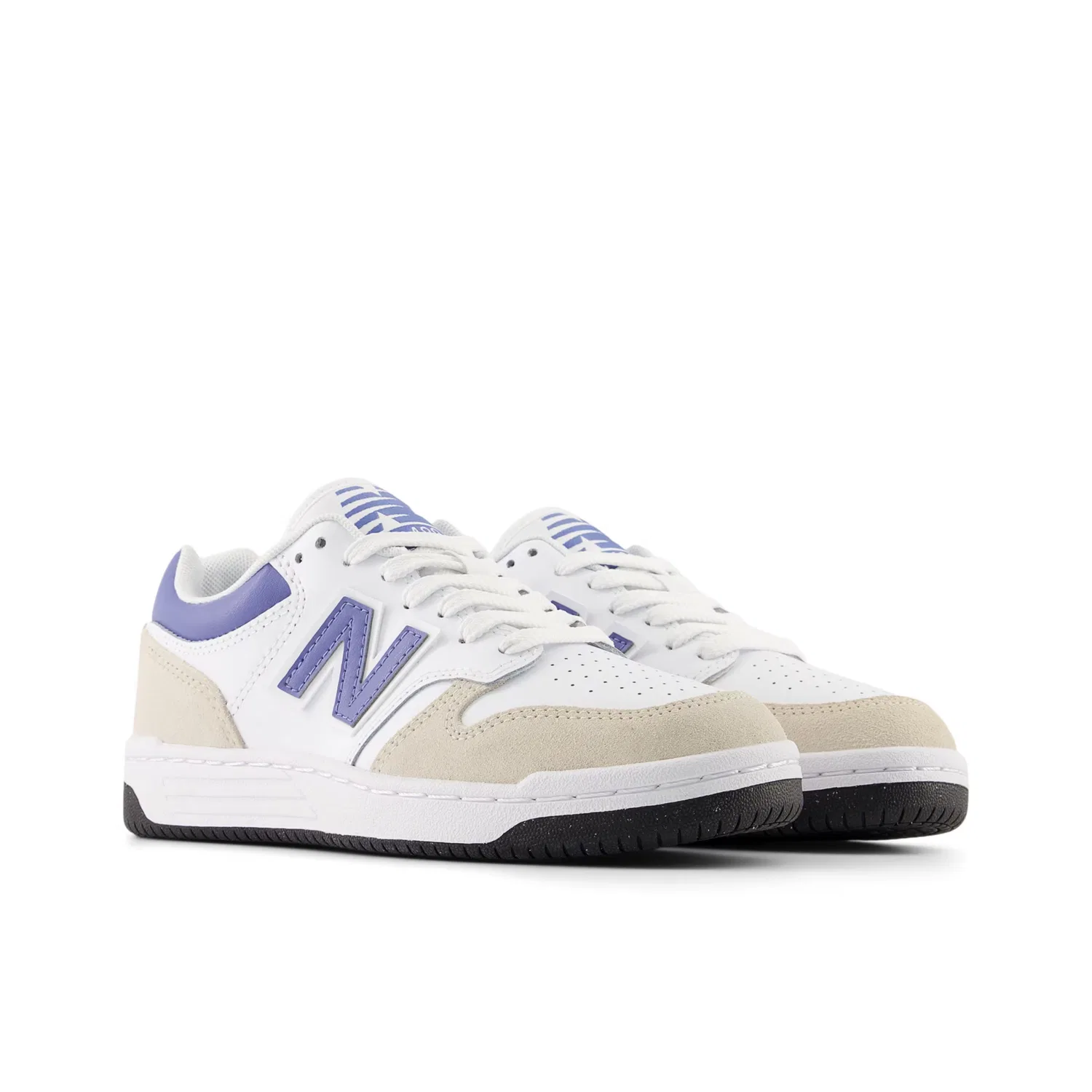 Кроссовки New Balance B480 белого цвета — фото 2