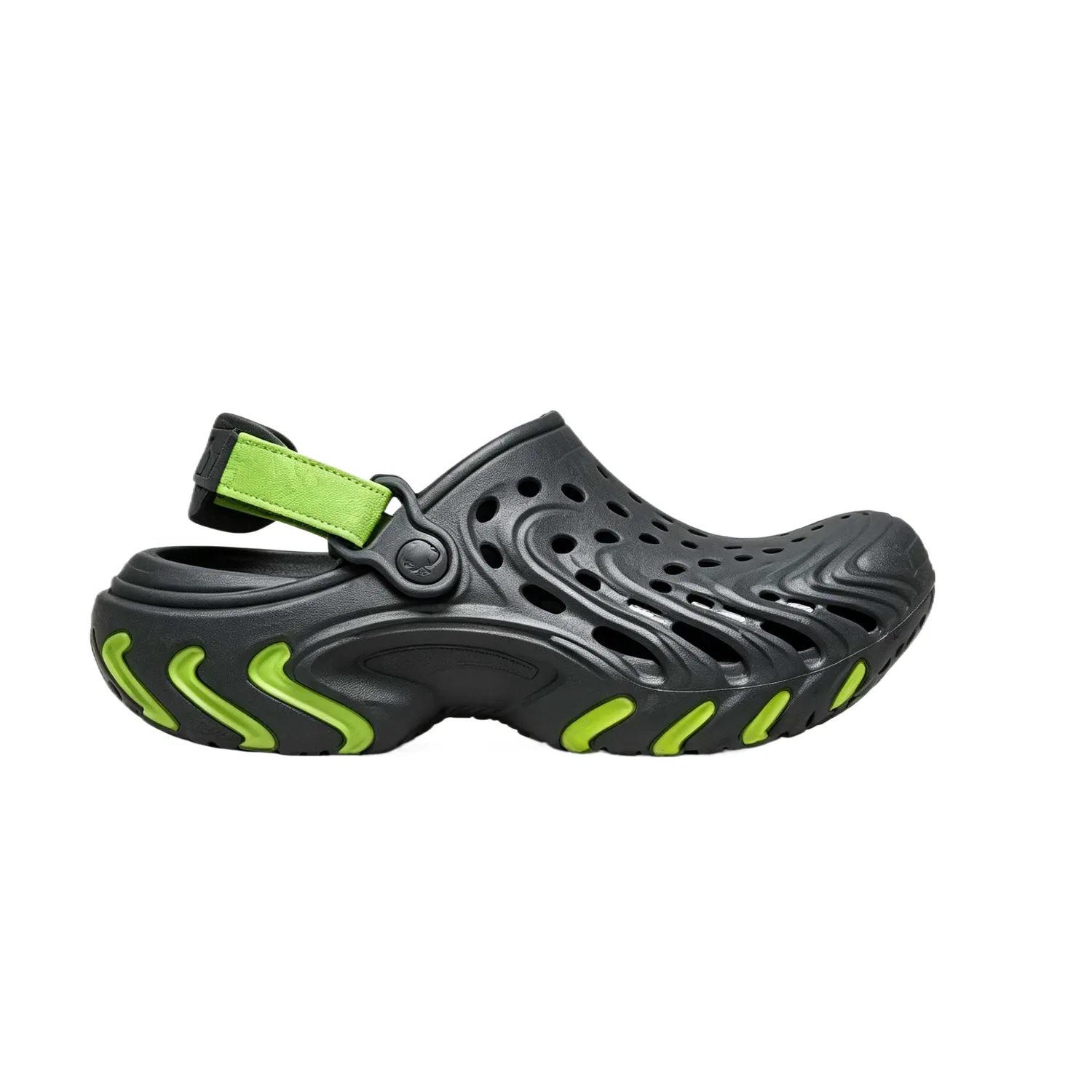 Детские клоги Burst Green Crocs, Burst Green — фото 3