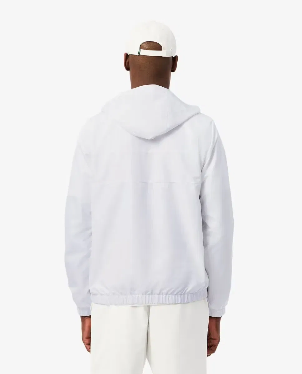 Мужская куртка с принтом Lacoste, Blanco — фото 2