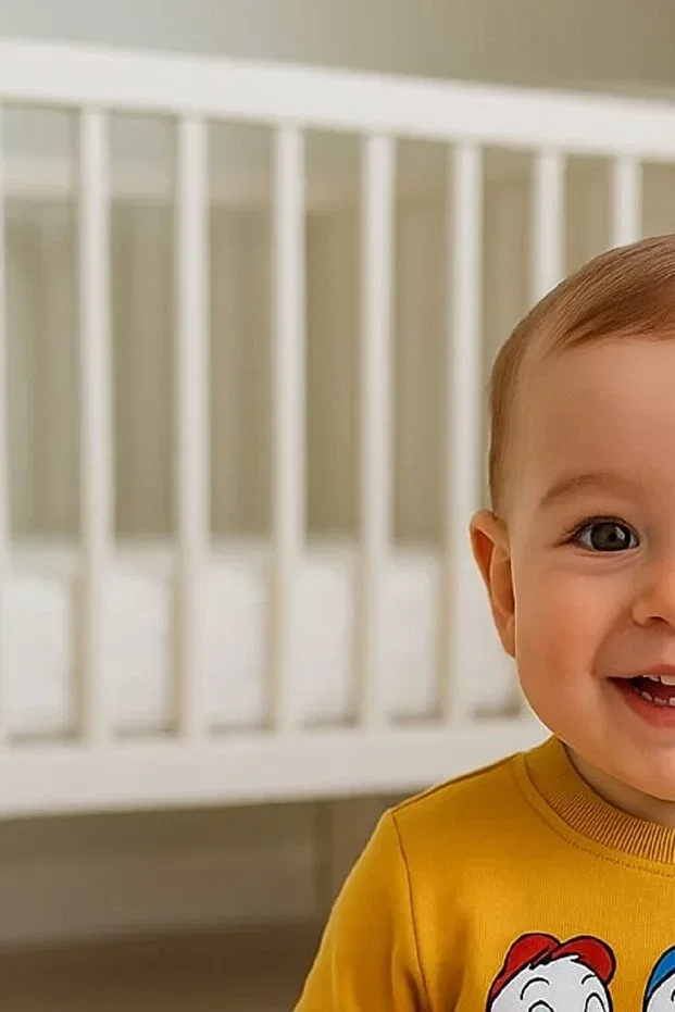Детский комбинезон для новорожденных с принтом Yellow Seasonal Baby Mii, Yellow — фото 2
