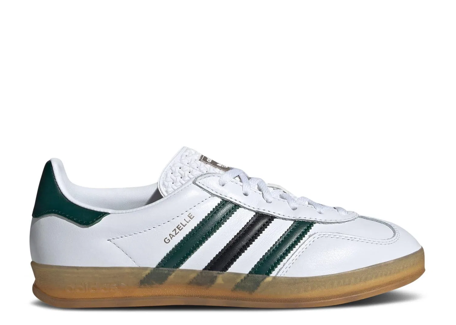 Детские кроссовки без шнуровки Stan Smith Adidas, White Cloud Green Collegiate Black