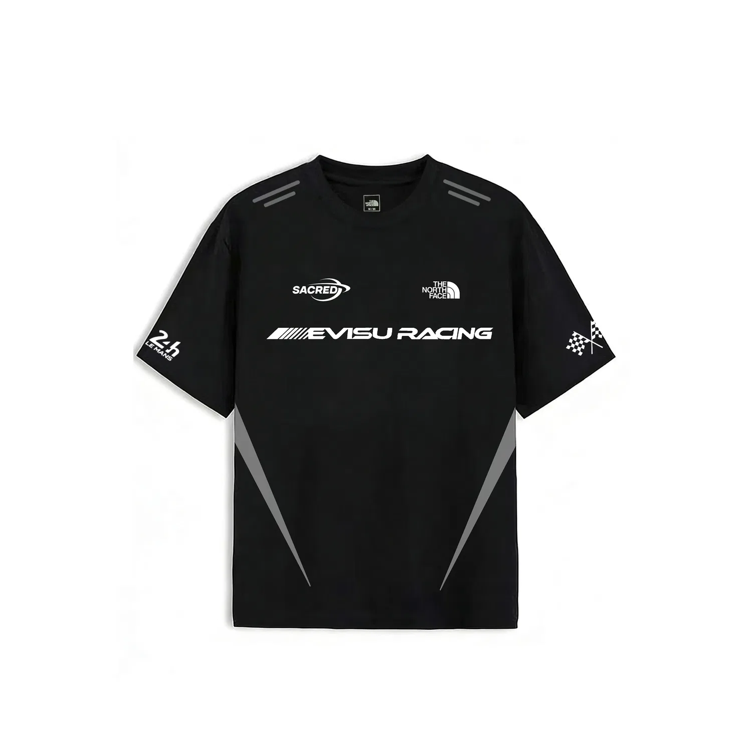 Детская футболка с принтом Black Racing Suit THE NORTH FACE
