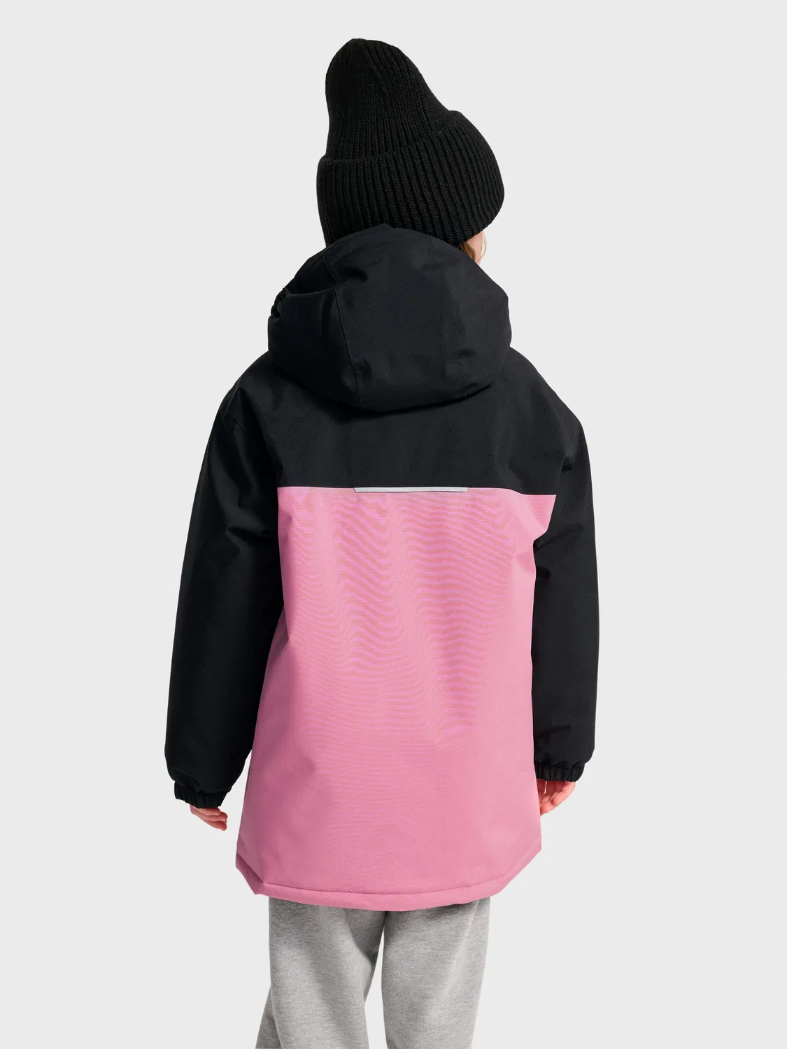Детская куртка на молнии hmlJR Block Hummel, Traubenlila Bonbonrosa Hellrosa — фото 4
