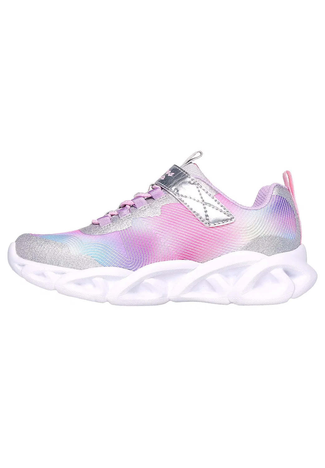 Детские светящиеся кроссовки для девочек Twisty Brights 2.0 Skechers, Bunt — фото 2