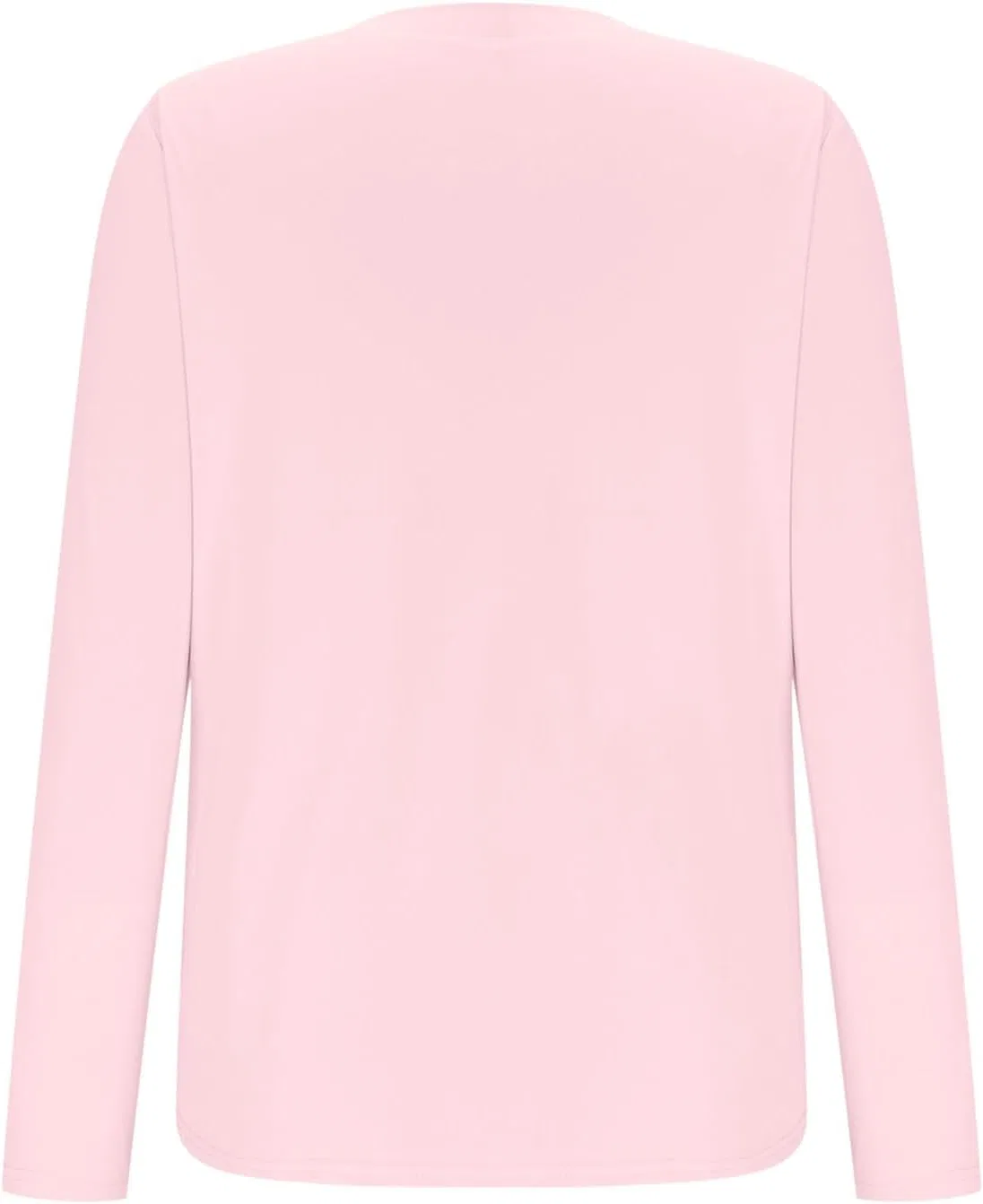 Женская рашгард футболка с длинным рукавом Sun Protection, Pink — фото 3