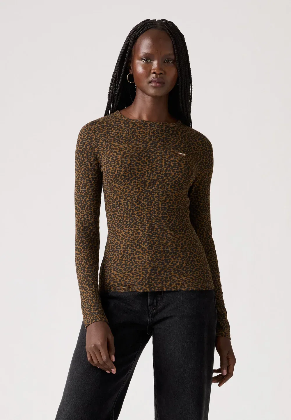 Футболка Hayes - с длинными рукавами Levi'S, Brown — фото 2