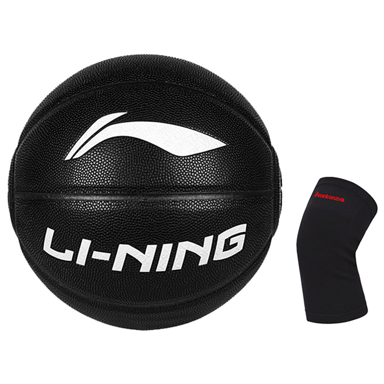 

LINING Badfive PU баскетбольный мяч black размер 7 тренировочный соревновательный unisex