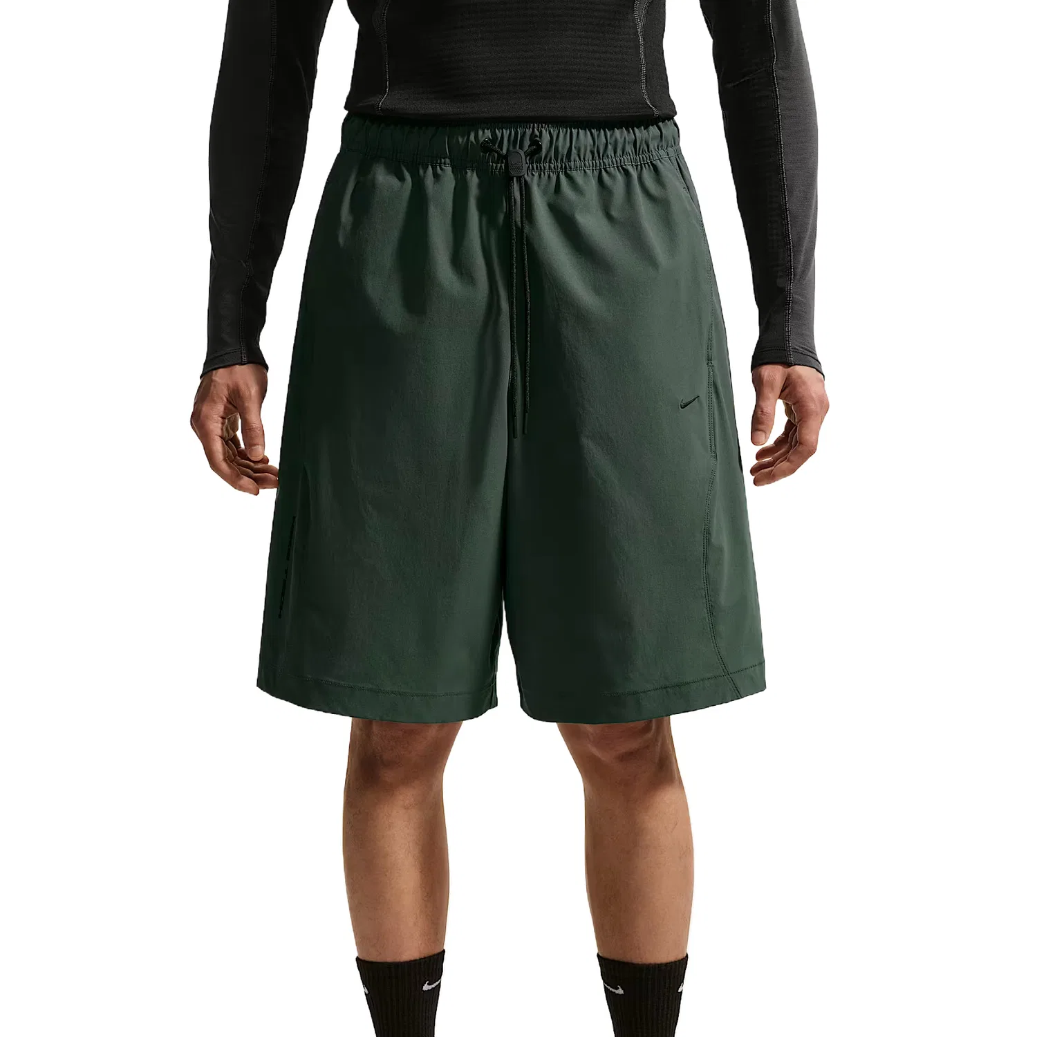 Быстросохнущие штаны Dri Fit, Nike, Green Camouflage/Black