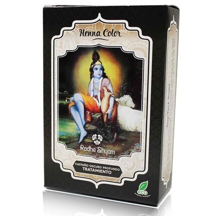 

Темно-коричневый порошок хны для глубокого лечения, 100 г, Radhe Shyam