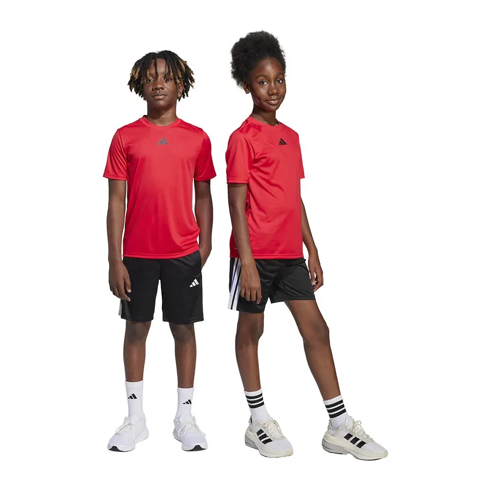 Комплект из футболки с коротким рукавом и шорт Adidas, красный