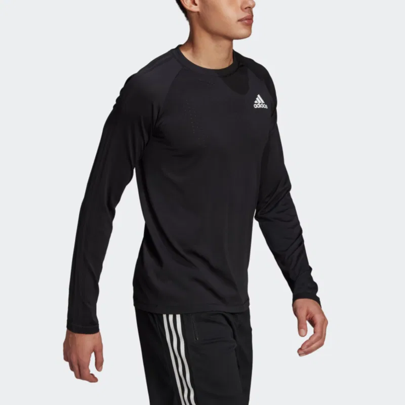 Мужская футболка Black/White Adidas, Black/White — фото 4