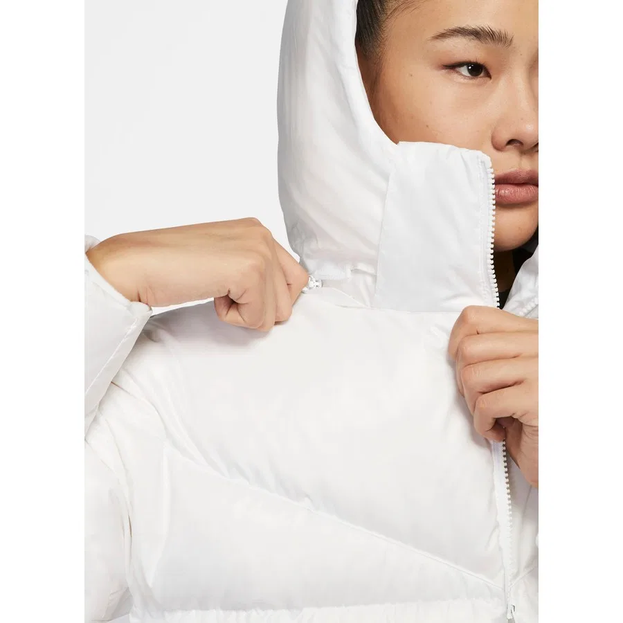 Женский пуховик Nike DH4081-100 W Nsw Tf City Hd Parka, Белый — фото 4