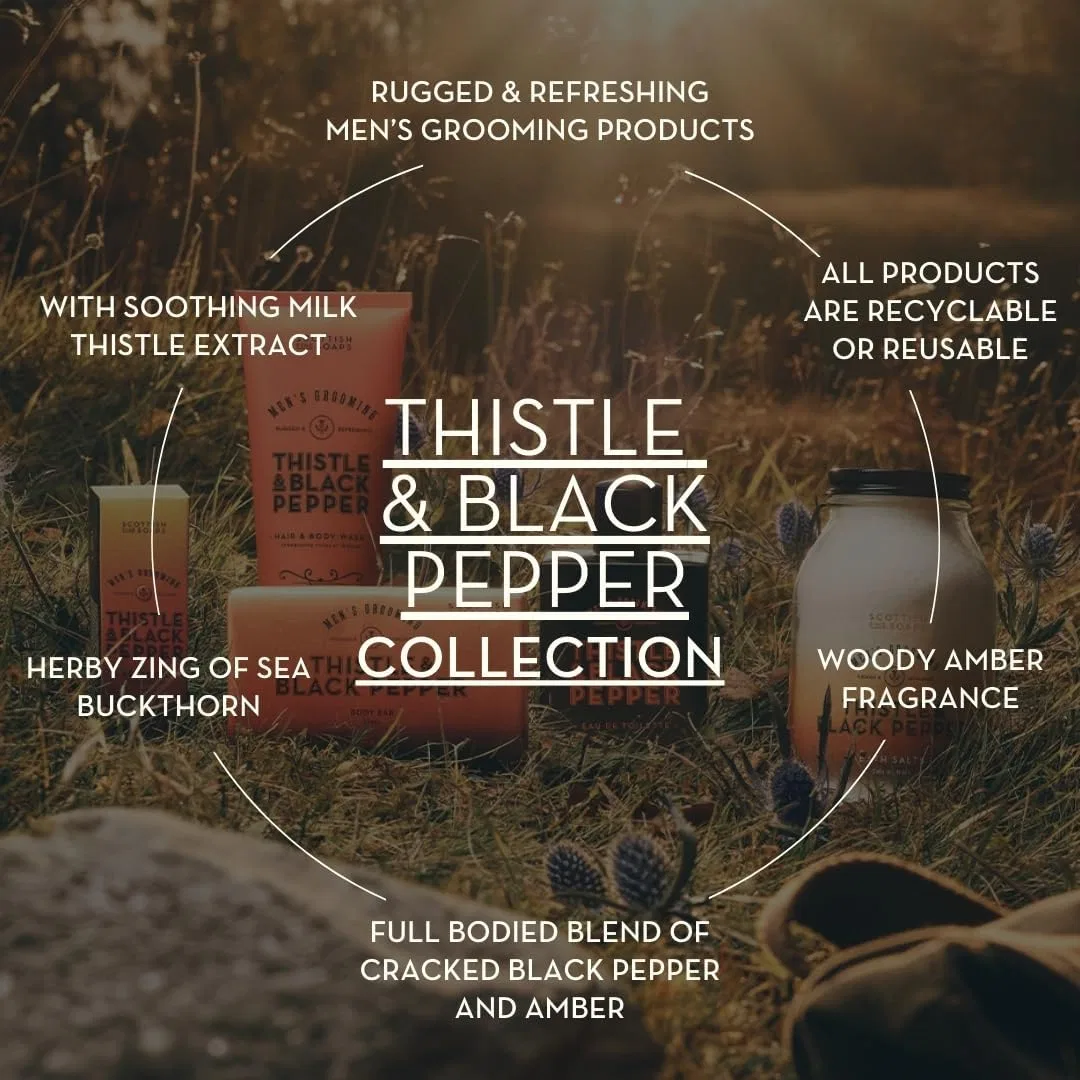 Соль для ванны Thistle & Black Pepper, Scottish Fine Soaps, 500 г — фото 2