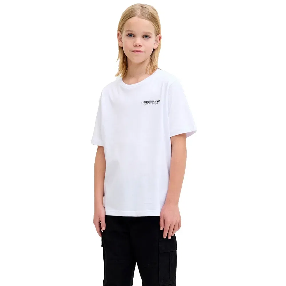 Футболка с коротким рукавом Zack JJ Rebel, белый