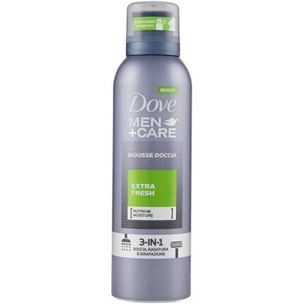 

Мусс для душа для мужчин - Care Extra Fresh 200мл, Dove