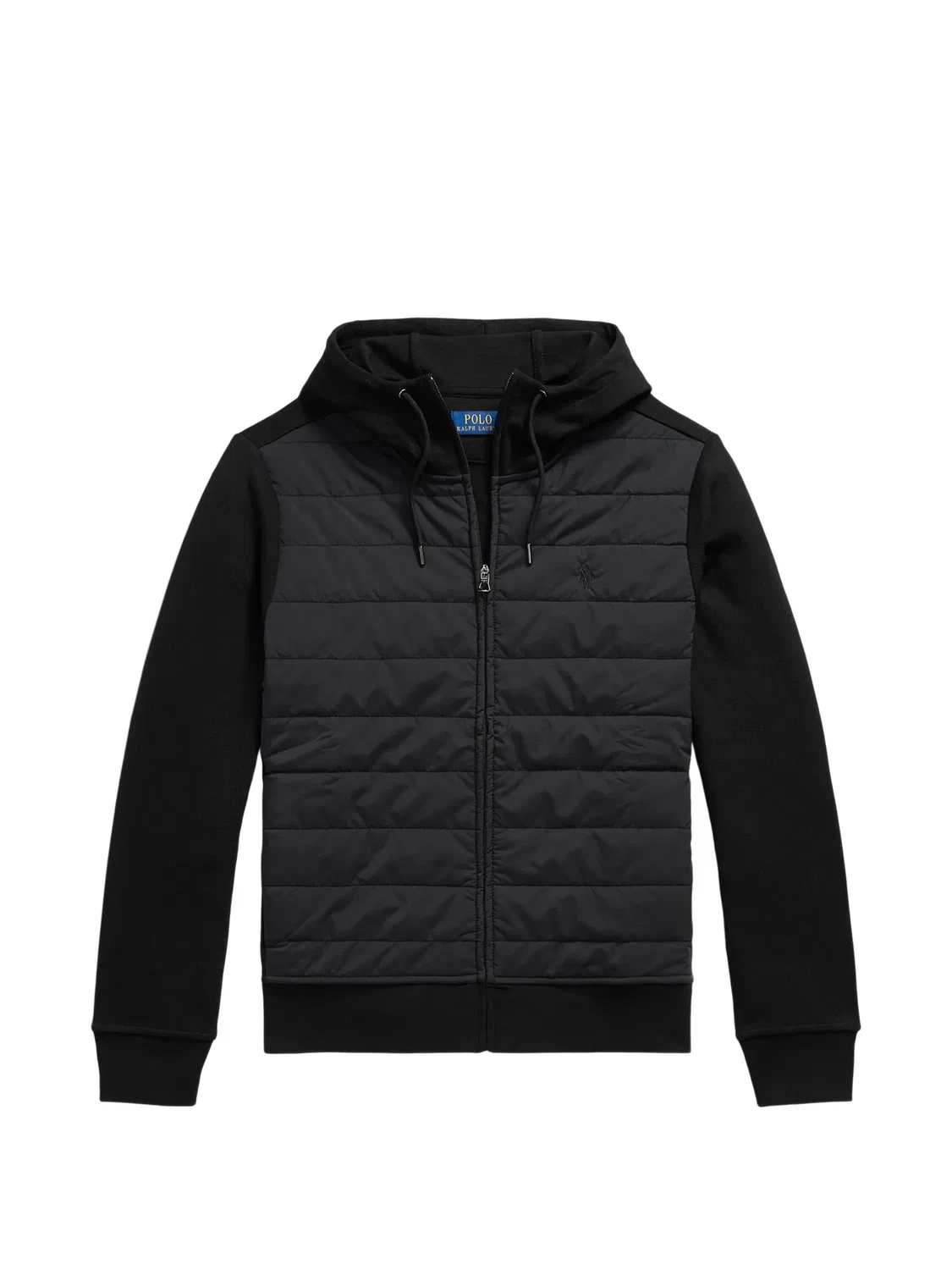 Гибридная куртка с капюшоном Polo Ralph Lauren, черный